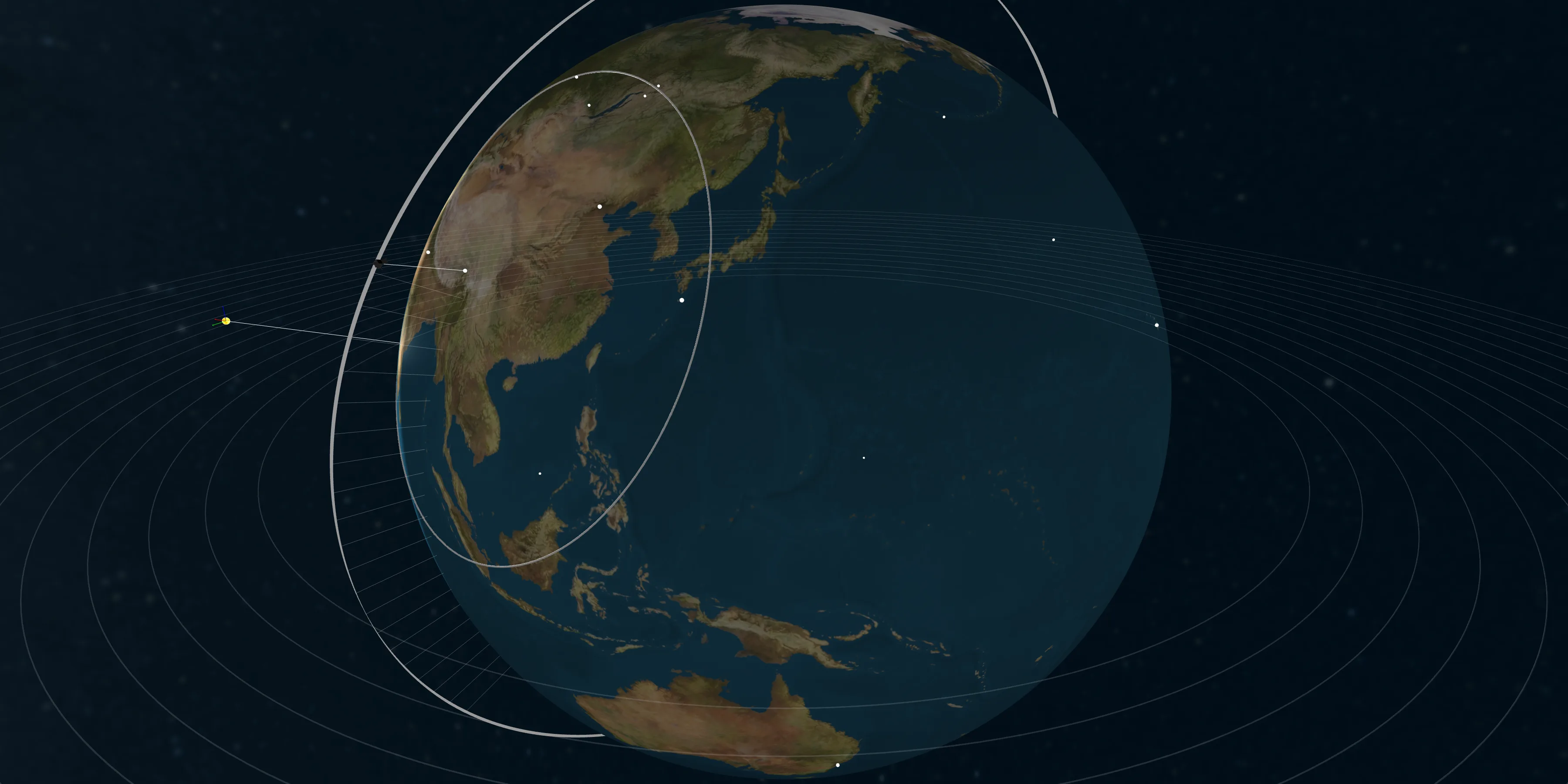 SatZone orbit visualization